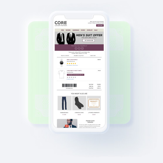 Transactional email service